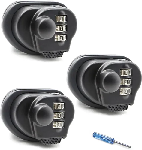Vista 9 de RioRand Upgraded 3-Digit Combination Trigger Lock Resettable Gun Lock Firearm Safety Lock Compatible with Pistols Handguns Rifles Shotguns