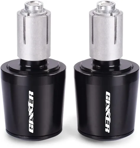 Vista 5 de Extremos de manillar de motocicleta de 7/8 pulgadas, 0.866 in, mango de aluminio CNC, tapas para Suzuki GIXXER SF250 SF 250 GIXXER150 155SF 2021
