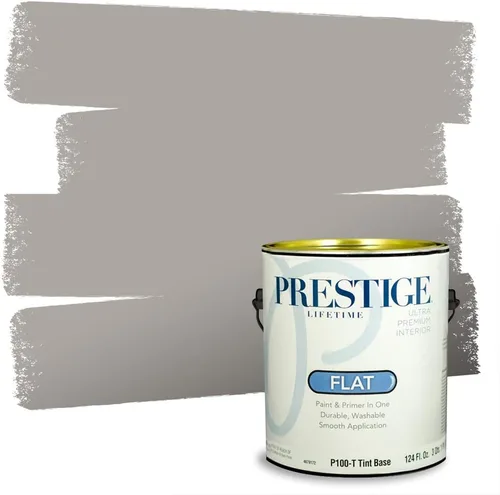 Vista 137 de PRESTIGE Paints - Pintura interior e imprimación en uno, 1 galón, cáscara de huevo, pimienta envejecida