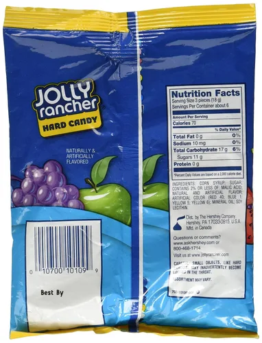 Vista 2 de Jolly Rancher Sabores Originales: Bolsa de 3,8 oz (107 g)