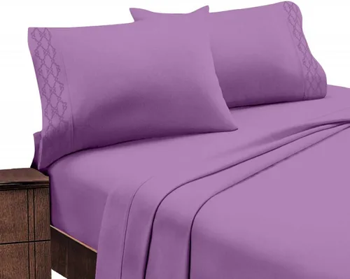 Vista 9 de Home Sweet Home - Juego de ropa de cama transpirable extra suave y resistente a las arrugas, juego de sábanas de 4 piezas con bolsillo profundo