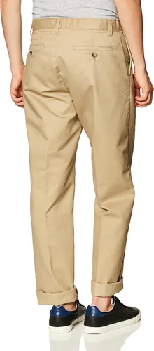 Vista 3 de Lee Men's Total Freedom Relaxed Fit Flat Front Pant