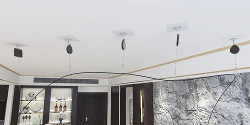 Vista 2 de Skywin VR Sistema de gestión de cables para auriculares Oculus RIFT de realidad virtual Juega juegos VR sin preocupaciones de cables Fácil