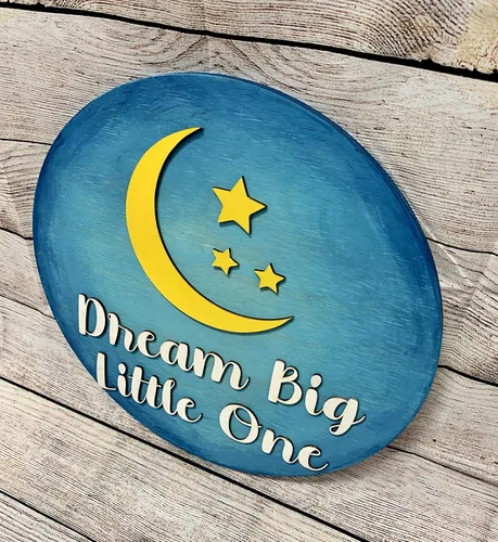 Vista 2 de Nursery Wall Sign