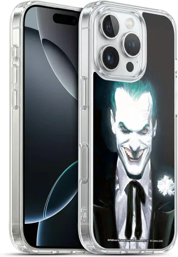 Vista 81 de Head Case Designs Funda de gel suave con licencia oficial de The Joker DC Comics Arkham Asylum Character Art compatible con Apple iPhone 7