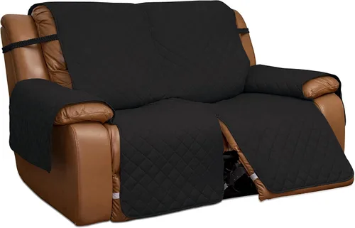 Vista 45 de Easy-Going Funda para Loveseat Reclinable de Gran Tamaño, Funda de Sofá Reversible para Reclinable Doble, Funda de Sofá Dividida para Cada Asiento