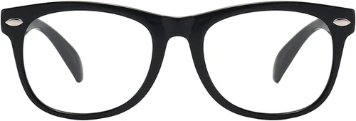 Vista 4 de FANNYGO 1 paquete de lentes de bloqueo de luz azul para niñas y niños, lentes de bloqueo de luz azul para computadora para niños de 3 a 11 años Negro