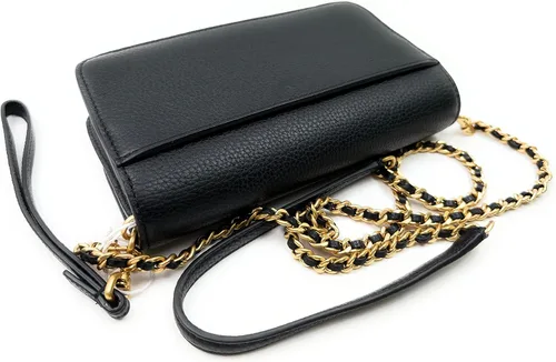 Vista 6 de Tory Burch Cartera Britten Pebble Chain para mujer con correa de muñeca