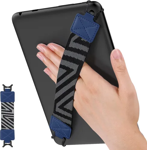 Vista 18 de MoKo Correa de mano de seguridad para tablet de 9 a 11 pulgadas, iPad/IP-ad Pro/iPad Air/Kindle Fire HD/Samsung, correa de mano versátil de alta