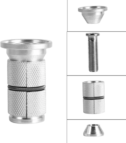 Vista 3 de Tornillo para auriculares de bicicleta, enchufe de compresión para horquilla de carbono, perno de expansión de 1.126 in de alta resistencia