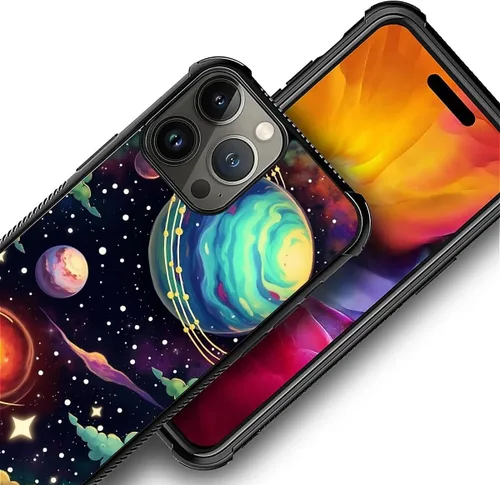 Vista 133 de Funda compatible con iPhone 15, diseño de elefantes africanos, diseño increíble a prueba de golpes, antiarañazos, carcasa trasera de policarbonato