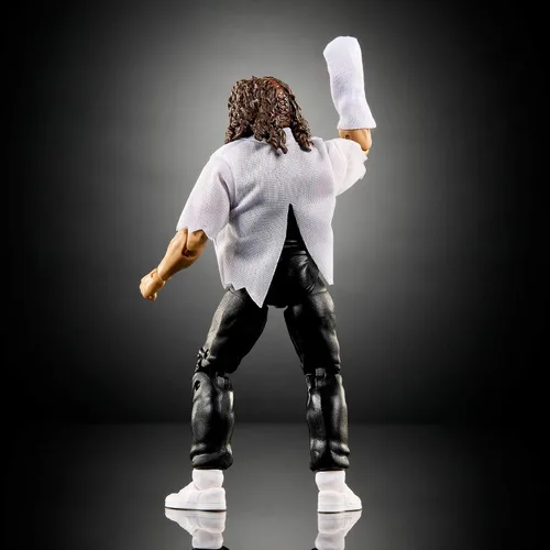 Vista 5 de Mattel WWE Elite Collection - Figura de acción y accesorios, juego de la humanidad de eventos en vivo premium, serie SummerSlam con Jesse "The Body
