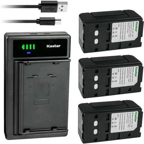 Vista 5 de Kastar Cargador de batería LTD2 USB NP-77H compatible con Sony CCD-35 CCD-335E CCD-366BR CCD-380 CCD-390 CCD-400 CCD-50E CCD-550 CCD-850 CCD-SC6E