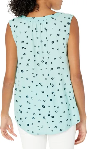 Vista 2 de Tienda Essentials Camisa tejida sin mangas para mujer