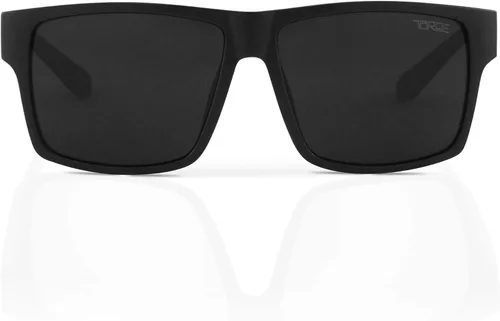 Vista 4 de TOROE Classic RANGE TR90 - Lentes de sol polarizadas irrompibles con revestimiento hidrofóbico de policarbonato AR