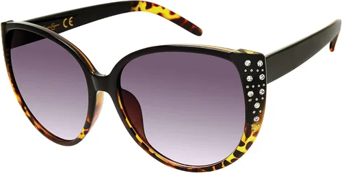 Vista 5 de Jessica Simpson Gafas de sol retro con ojo de gato J5012 para mujer con protección Uv400