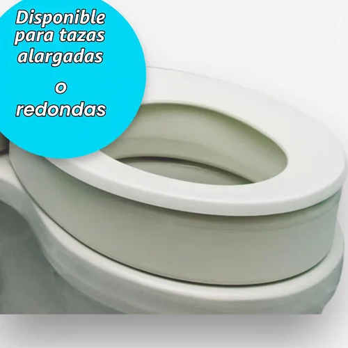 Vista 3 de Essential Medical Supply Asiento de inodoro, estándar, B5081, 1