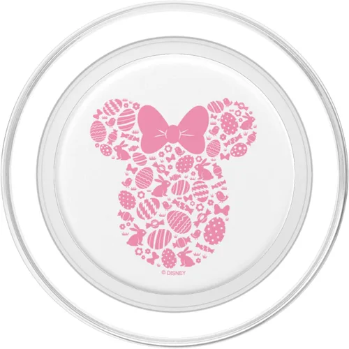 Vista 2 de Disney Minnie Mouse PopSockets MagSafe PopGrip de Pascua rosa para iPhone