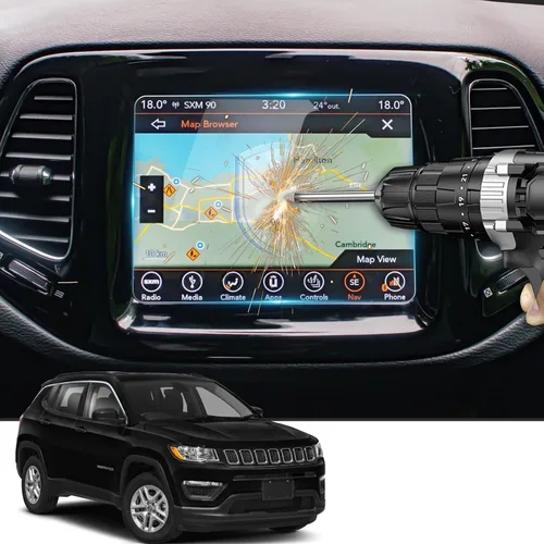 Vista 12 de YEE PIN Compatible con Jeep Wagoneer S 2507120