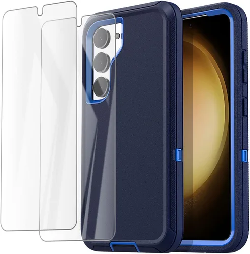 Vista 17 de AICase Funda para Samsung Galaxy S23 (6.1 pulgadas) con protector de pantalla, protección resistente de servicio pesado contra caídas, cuerpo