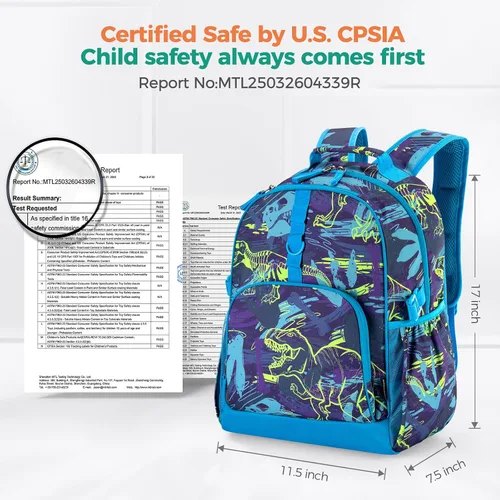 Vista 3 de Mochila Choco Mocha de 17 pulgadas para niños de escuela primaria, 17 pulg., Viajar