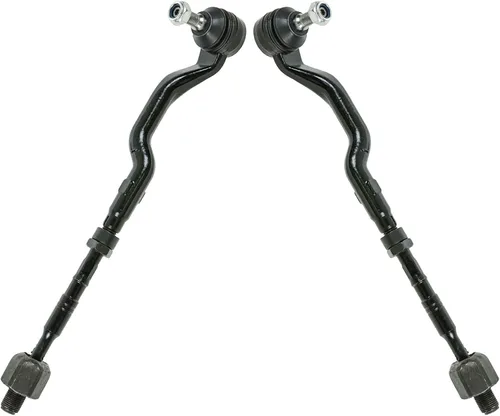 Vista 100 de TRQ Juego de barras de acoplamiento interiores delanteras de 2 piezas compatibles con Fiat 500 2012-2019