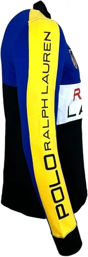 Vista 3 de POLO RALPH LAUREN Camisa de rugby de caballo grande de esquí alpino (esquí alpino ajuste delgado, L)