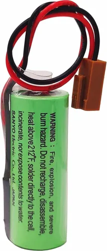 Vista 5 de (30 piezas) CR17450SE-R 3V 2500mah PLC batería para FANUC A98L-0031-0012 CNC sistema con conector