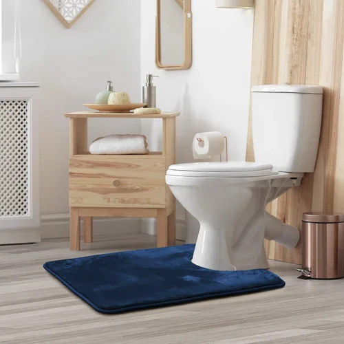 Vista 177 de Clara Clark Alfombra de Baño 24" x 17" - Alfombras de Baño, Tapete de Baño de Espuma Viscoelástica, Afelpado, Acogedor, Ultra Suave, Antideslizante