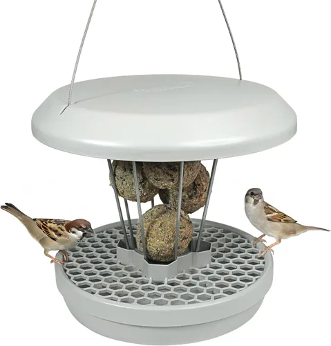 Vista 6 de SWISSINNO Anillo Bloqueador de Aves Grandes, Transparente, Previene que las Palomas, Cuervos y Otras Aves Grandes No Deseadas Asusten a las Aves Más