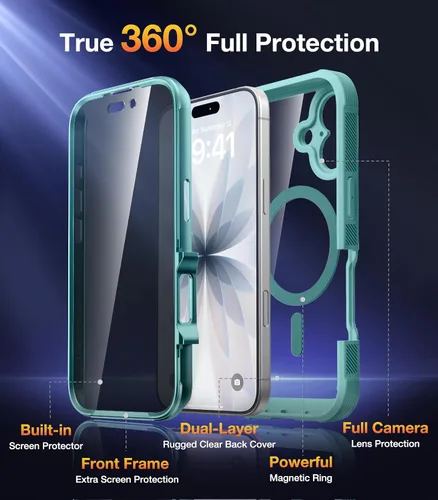 Vista 942 de DIACLARA - Funda transparente compatible con iPhone XR 6.1 pulgadas 2018