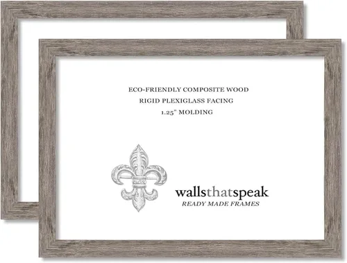 Vista 24 de wallsthatspeak Marco de rompecabezas, granero americano, 19x13