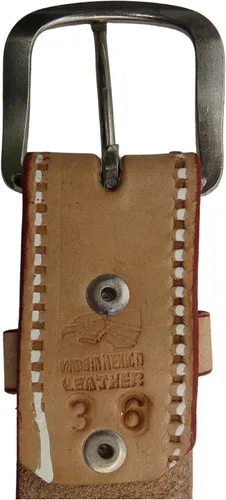 Vista 6 de Cinturón decorativo de piel para fiesta mexicana diseños tallados y pintados ropa de vaquero occidental para hombres y mujeres regalos temáticos