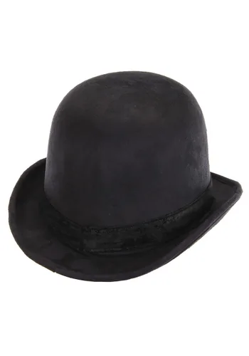Vista 3 de Sombrero Derby Negro para Adulto Multicolor