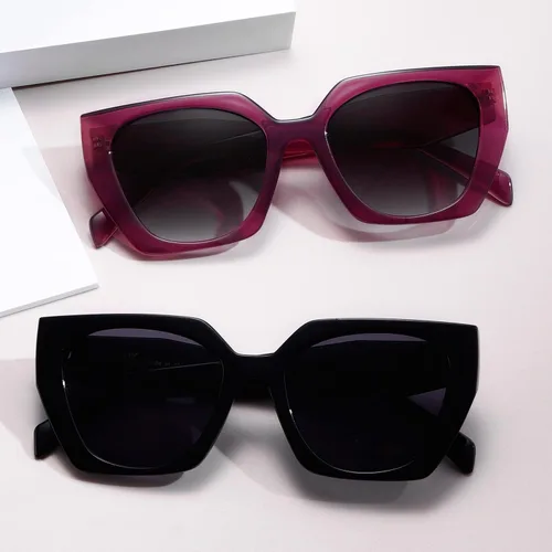 Vista 3 de kimorn Gafas de sol para mujeres y hombres de moda retro gafas de sol de moda K1354
