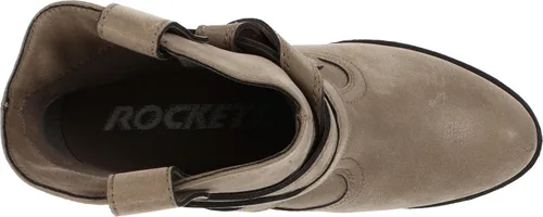 Vista 5 de Rocket Dog Botines modernos Sayla para mujer con lengüetas de pull-up Western