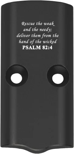 Vista 20 de NDZ Performance RMSc Placa de Cubierta de Corredera con Corte Óptico para Springfield Hellcat & Hellcat Pro 9mm – Aluminio Anodizado Grabado