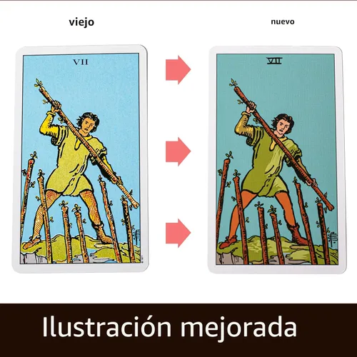 Vista 5 de El Tarot Original, Baraja de 78 Cartas