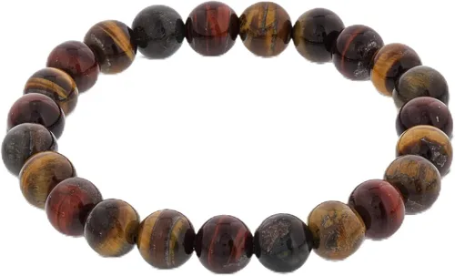 Vista 372 de Gem Avenue Handmade Round Bead Stretch Bracelet Unisex Natural Stone Beaded Jewelry for Men & Women, Elastic Wristband for Daily Wear