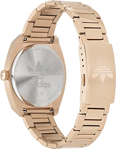 Vista 4 de Adidas Reloj de pulsera de acero inoxidable en tono oro rosa (modelo AOSY220282I)
