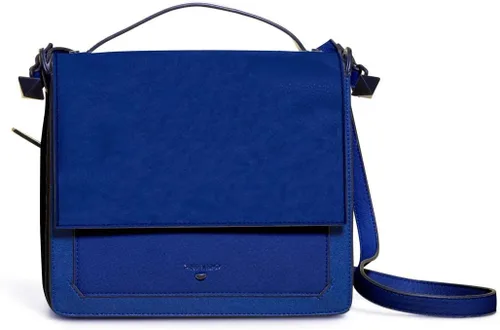 Vista 5 de Bolso bandolera Eastside para mujer, diseño de gatito hocico Azul