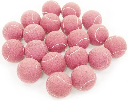 Vista 13 de URBEST Pelota de tenis avanzada, paquete de 20 unidades, pelotas de tenis de entrenamiento para jugadores novatos, pelotas de juego para perros