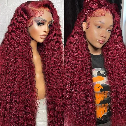 Vista 21 de Pelucas cortas de 10 pulgadas estilo Bob 13x4 con ondas profundas, peluca de pelo humano estilo Bob con encaje frontal HD de 200% de densidad