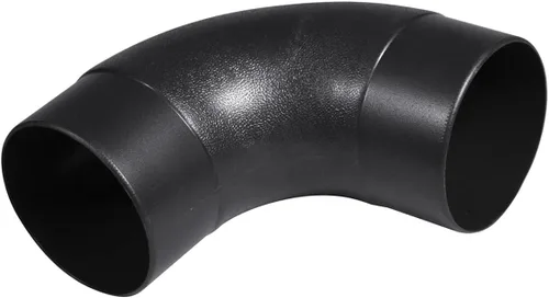 Vista 8 de POWERTEC 70364 Codo de 90 grados de diámetro exterior de 4 pulgadas para conector de manguera de recolección de polvo de 4 pulgadas (transparente)