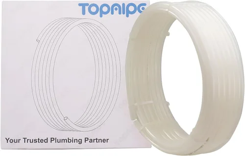 Vista 10 de Tubo PEX-A, tubo azul de 1/2 pulgada x 100 pies, certificado NSF para agua potable, tubo PEX-A para fontanería, herramientas de fontanería