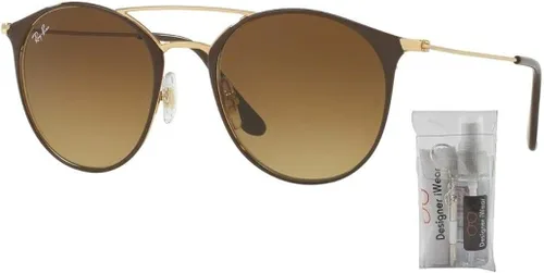 Vista 2 de Ray-Ban RB3546 Sunglasses For Men For Women + BUNDLE with Designer iWear Complimentary Eyewear Care Kit