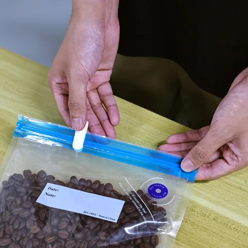 Vista 7 de Bolsas selladoras al vacío reutilizables sin BPA (8 x 9 pulgadas, 10 x 11 pulgadas, 10 x 13 pulgadas)