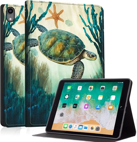 Vista 28 de Case for iPad mini A17 Pro (7th/6th Gen 2024/2021), Slim Shockproof Protective Cover with Auto Sleep/Wake, Durable PU Leather Multi-Angle Stand