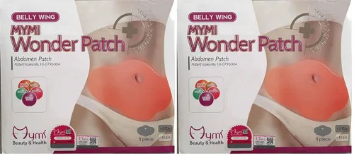 Vista 5 de Mymi Wonder Patch Belly Wing funciona para tonificar el contorno reafirmante - 5 piezas