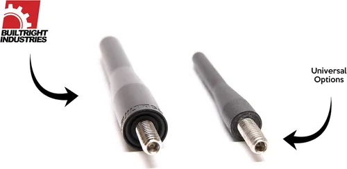 Vista 6 de BuiltRight Industries Antena recortada para Ford F-150 (2015-2020) y Super Duty (2017-2021)